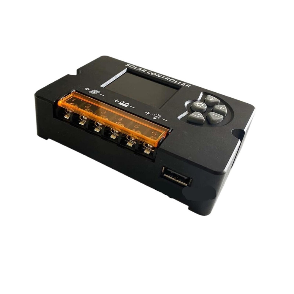20A Pwm Solar Charge Controller 12V 24V With Display For Lead Acid Lithium Lifepo4 Battery 9113335296459