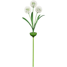 Solar Dandelion Lights, Garden Pathway Illumination With Decorative Design, Automatic Solar-Powered, Weatherproof Outdoor LED, Warm White, Included