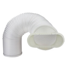 Portable Air Conditioner Exhaust Hose, Universal Replacement Ac Hose with Cold & High-Temperature Resistance, Adjustable Length Ac Vent Hose for 5.9