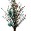 Festive Finesse, Pre-Lit Easter Egg Tree Perfect For Easter Indoor Outdoor Decorations, Featuring Adjustable Branches Tabletop Decor 2
