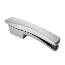 2 in 1 Garlic Press and Slicer Aluminum Alloy Crusher Mincer for Fast Kitchen Cooking