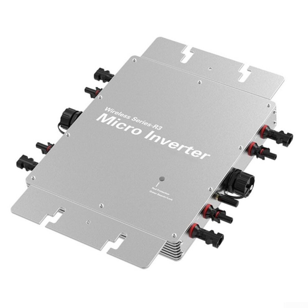 12001600W Solar Gridtie Micro Inverter Ip65 Waterproof Dual Mppt With App Monitoring 120V/230V 9070919375224