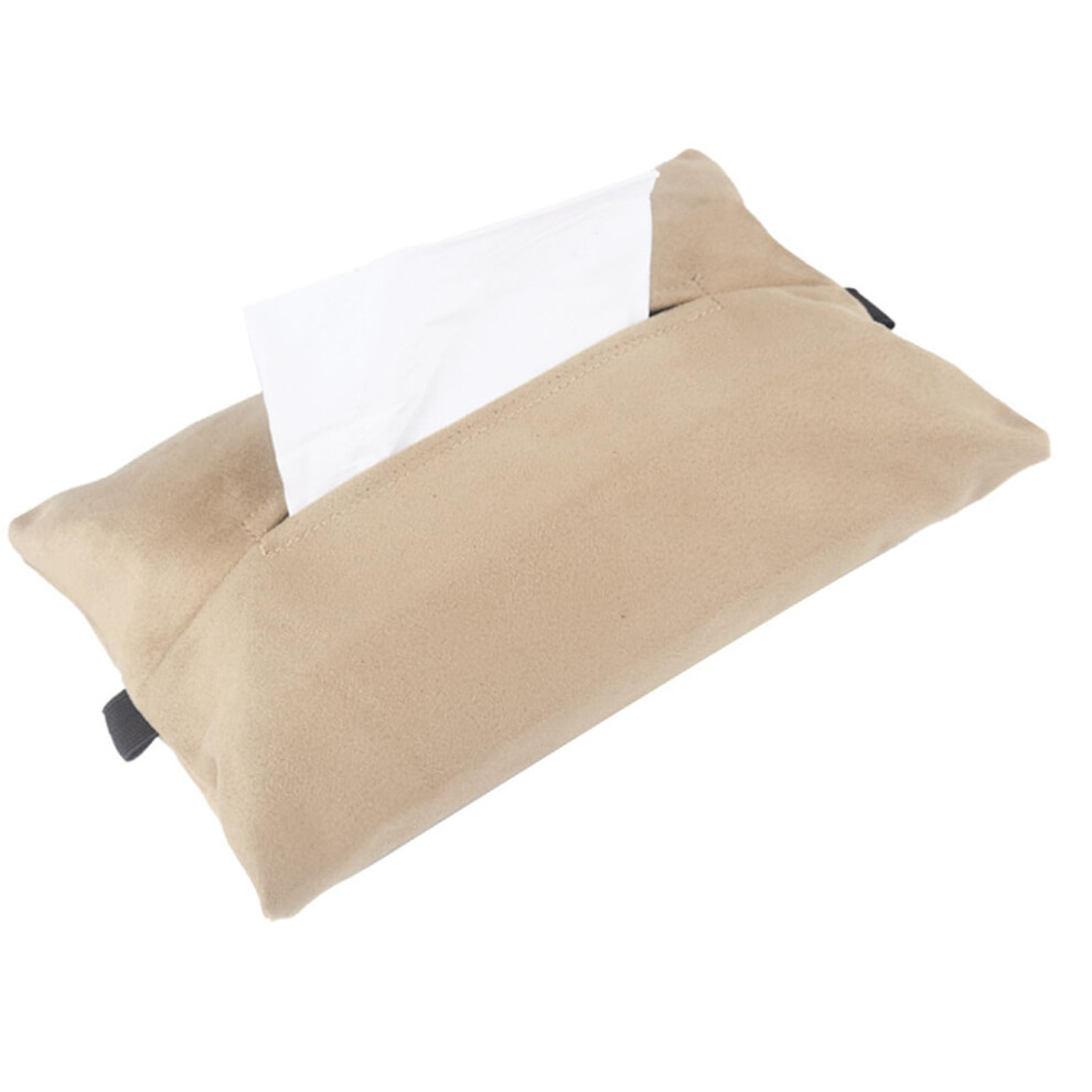 Car Tissue Holder Soft Fabric Napkin Organizer For Suv Sun Visor Easy Hanging Spacesaving Design 9053599756897