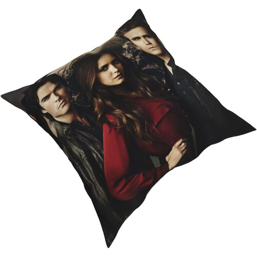 Vampire Diaries Season 8 Ριχτάρι Μαξιλαροθήκη Stefan Elena Damon Αφίσα Vampire Diaries Καλ 1