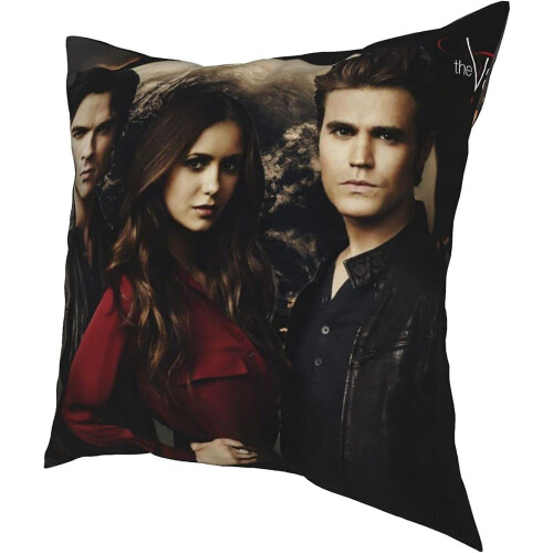 Vampire Diaries Season 8 Ριχτάρι Μαξιλαροθήκη Stefan Elena Damon Αφίσα Vampire Diaries Καλ 2