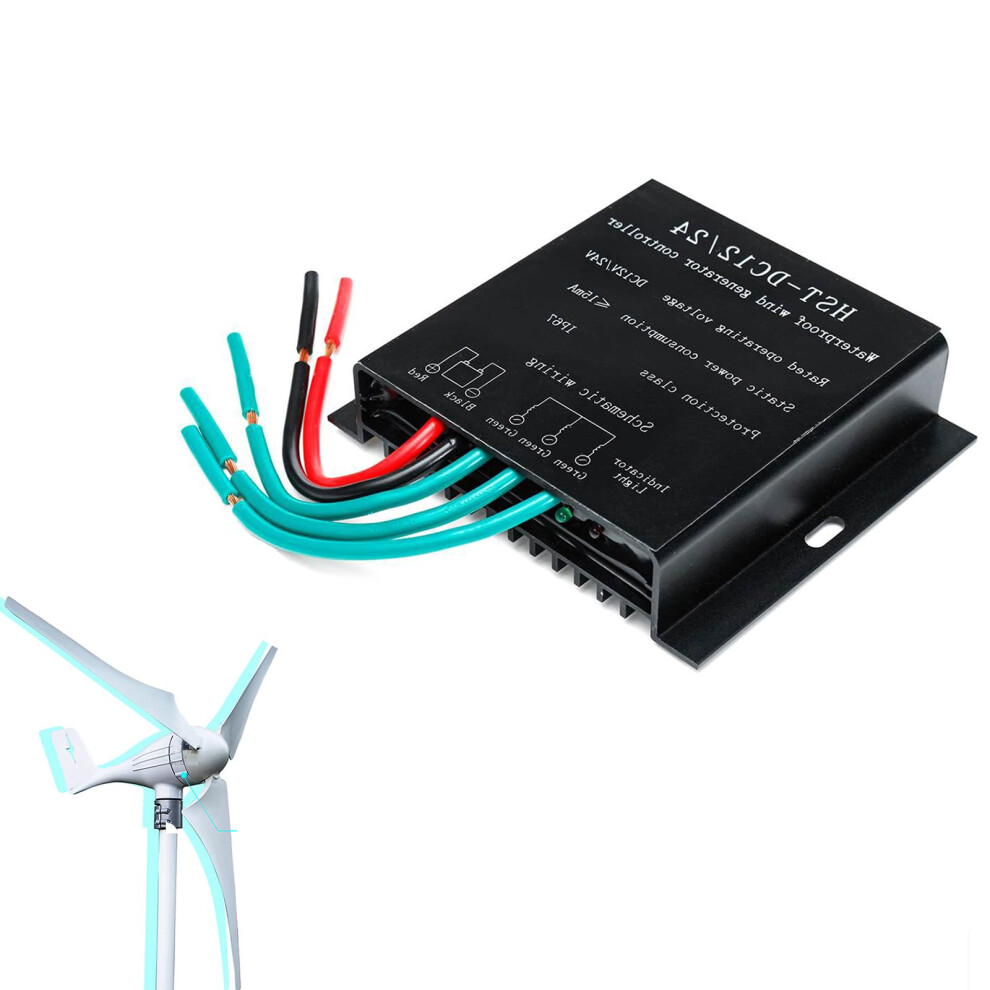 5000W Mppt Wind Solar Charge Controller 24V Waterproof Ip67 Hybrid Regulator For Battery 9113335297166