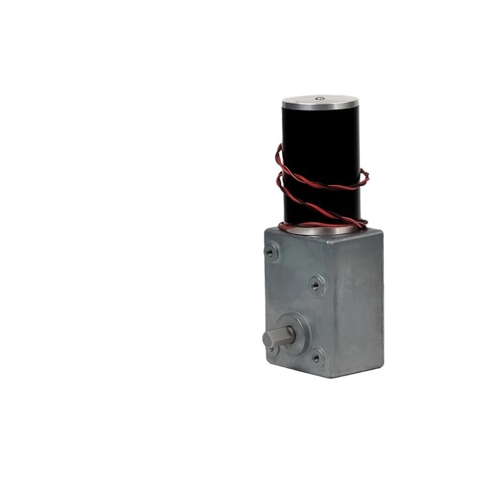 12V Worm Gear Motor 120Rpm With Bracket, Torque Selflocking Metal Dtype Shaft 9070919375750