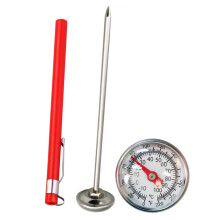 Stainless Steel Meat Thermometer with Probe for Fast Accurate Readings Cooking BBQ Coffee