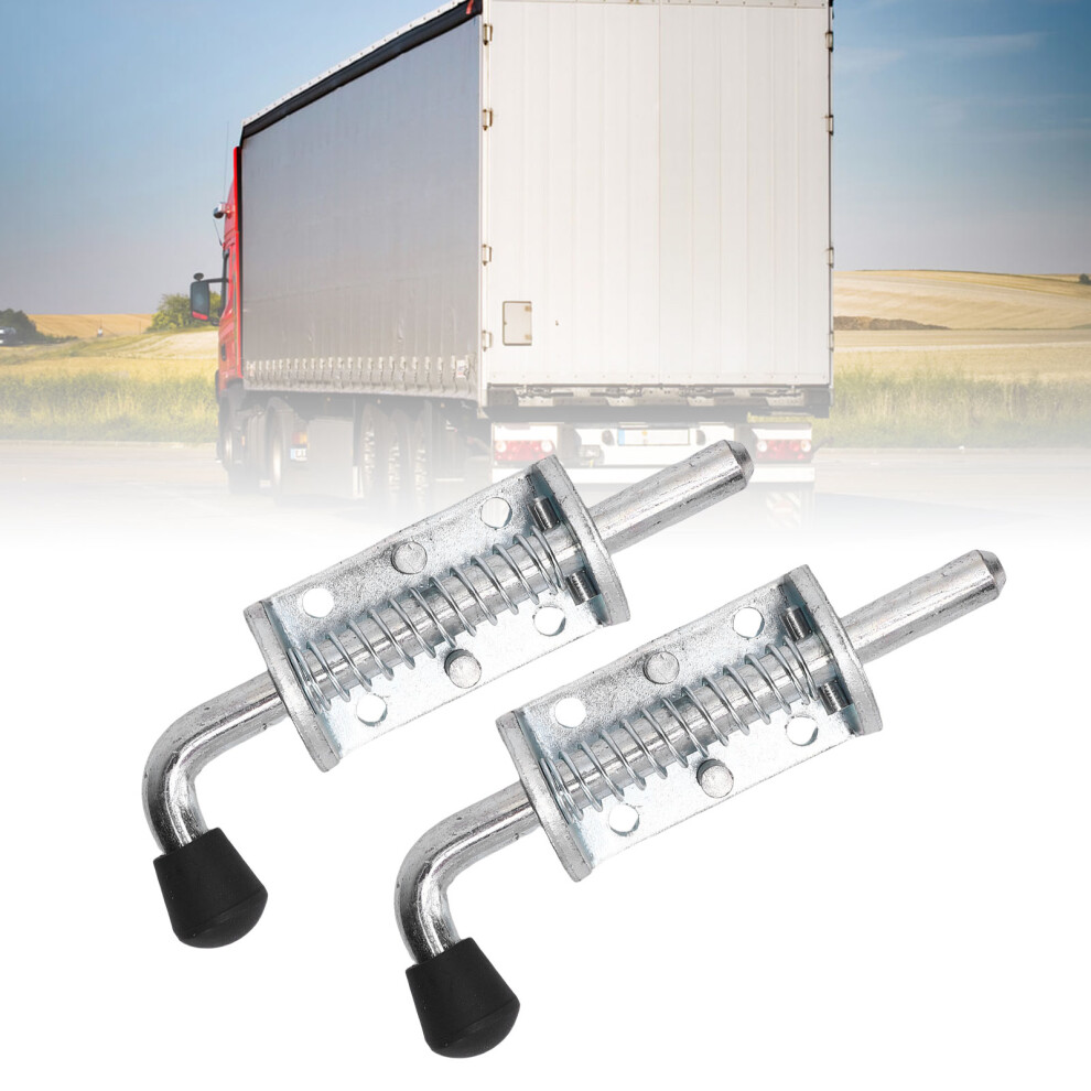 Heavy Duty 6 Inch Spring Loaded Gate Latch Pin For Trailer, Garage, Carriage 4631383169235
