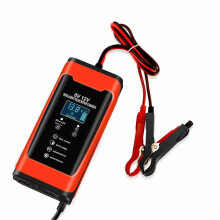 6V 12V Caricabatterie Intelligente per la Riparazione a Impulsi Contenitore Ritardante di Fiamma Display LCD Caricatore Intelligente