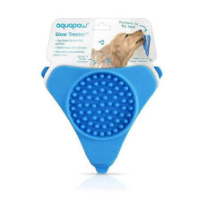 Aquapaw Slow Treater Tapete de Dispensa de Petiscos Sucções à parede para banho de animais, tosquia e treino de cães