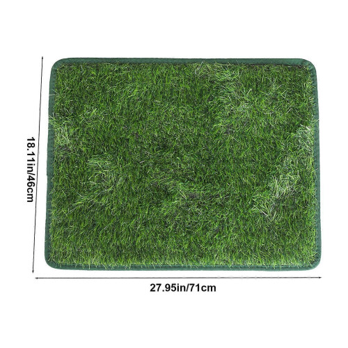Hundegrasmatte mit Tablett, Kunstrasen-Urinmatte 1