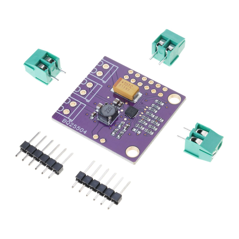 Bq25504 Energy Harvesting Module With Mppt Solar Charger, Ultralow Power Low Light Performance 9113335297784