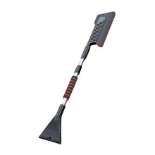 3 in 1 Car Snow Shovel Brush and Ice Scraper for Vehicles with Detachable Head and Ergonomic Grip