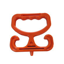 Grocery Bag Handle with Ergonomic Grip, Heavy Duty Hook for MultiBag Carry and Shopping Organizer