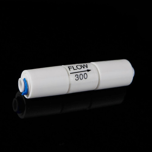 Περιοριστής ροής 300CC 1/4"Connect For RO Reverse Osmosis Systems Water Purifier White 2