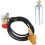 1.5m Pure Brass Soda Machine Adapter Hose, Quick Connect, Rust Resistant, Stable Pressure Flow 4