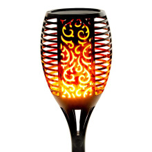 Solar Torch Lights Outdoor 43' 96 LED Waterproof Flickering Flames for Garden Pathway Landscape