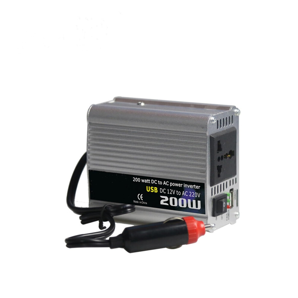200W Car Power Inverter Modified Sine Wave Efficient Dc To Ac Converter For Solar And Wind 9070919377341