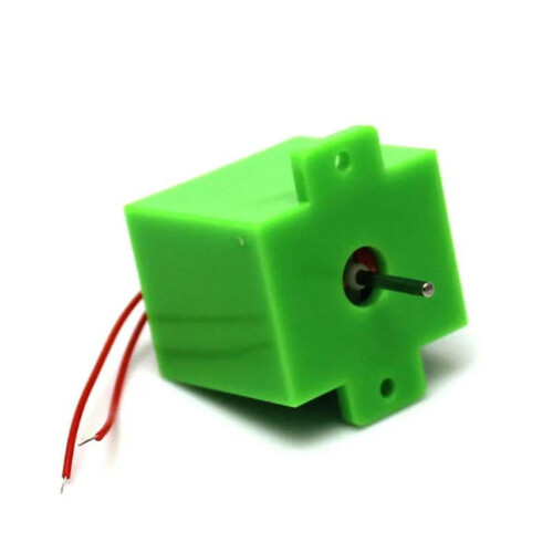 Square Green DC Motor Generator for DIY Wind Turbine Projects and Educational Models 2