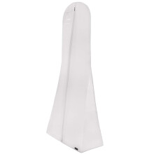 Hochzeitskleid-Kleidungstasche – 72"x 24", Extra breit 32", lange Kapazität, atmungsaktive, säurefreie weiße Hülle