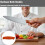 Knife Handle Replacement Solid Red Pear Wood Ergonomic Grip for Kitchen and Craft Knives 13x2.9x1 cm 2