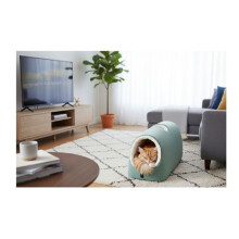 Camas em Túnel para gato verde 25x75x25cm