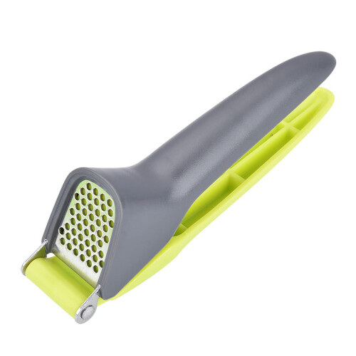 Garlic Press Stainless Steel Crusher with Ergonomic Long Handle for Easy Clean Kitchen Use