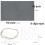 Bed Privacy Curtain for Dorm Bunk Bed, Blackout Dustproof Canopy, Grey Loft Bed Drapes 4