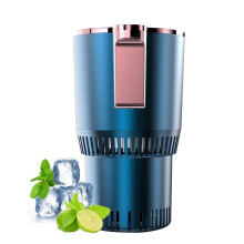 Car Cup Cooler Warmer Dual Function Cooling Heating for Travel Coffee and Drinks Blue 105x95x165mm