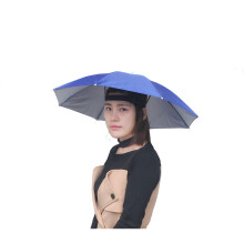 65cm UV Protection Umbrella Hat with Adjustable Chin Strap for Fishing and Outdoor