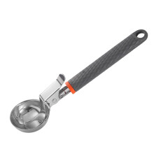 Ice Cream Scoop and Melon Baller with Ergonomic Press Design for Home and Commercial Use