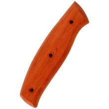 Knife Handle Replacement Ergonomic Red Pear Wood Durable Hardwood for Kitchen Knives 13x2.9x1 cm