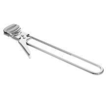 Adjustable Stainless Steel Jar Opener with Ergonomic NonSlip Handle for Jars and Bottles