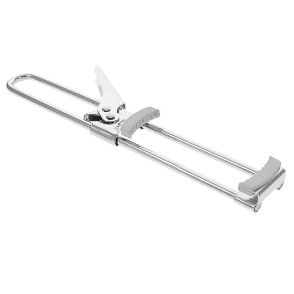 Adjustable Stainless Steel Jar Opener for Seniors, Ergonomic Comfort Grip Bottle Lid Remover