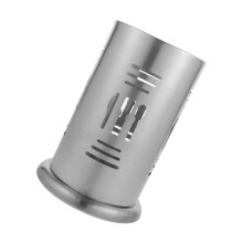 Stainless Steel Utensil Holder with Drainage, Large Capacity Rustproof Kitchen Cutlery Organizer
