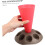 Piping Bag Holder with Nozzle Organizer Hands Cake Decorating Stand Compact Easy Clean Design 2