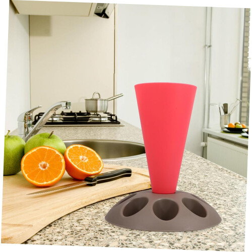 Pastry Bag Holder Stand with Icing Tip Organizer for Mess Cake Decorating and Storage 2