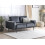 Beliani Sofa 2 Seater SOVIK Faux Leather Black 2