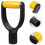 Snow Shovel Handle Replacement 3pcs Ergonomic D Grip Universal Heavy Duty Garden Tool Accessory 5