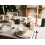 Beliani Set of 16 Dinnerware MARJORAM Porcelain White 2