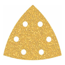 Bosch 50x EXPERT C470 Sandpaper (for Paint on wood, Hardwood, Ø 93x93 mm, Grit 40, Professional Accessory Delta Sander)