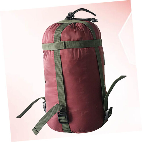 Compression Sack with Adjustable Straps for Sleeping Bag Quilts Camping Gear Storage Lightweight Durable 2