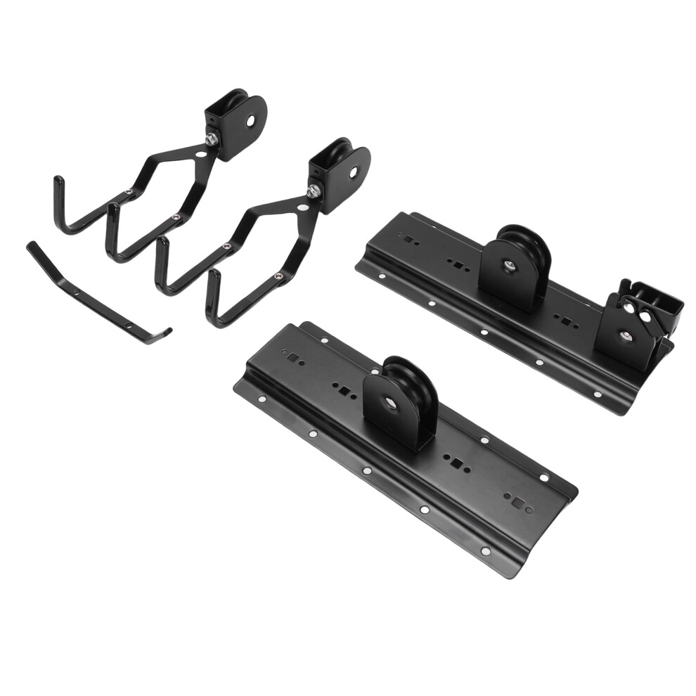 Garage Pulley Lift System 150Lb Heavy Duty Cargo Hoist For 12Ft Ceilings 9351383171124