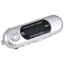 Mini-tragbarer USB-Digital-MP3-Player, Unterstützung für TF-SD-Karte und FM-Radio, Musik hören