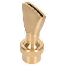 Fountain Nozzle G3/4 Brass Adjustable FanShaped Spray for Garden Pond Water Feature