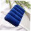 Inflatable Travel Pillow with Soft Flocking Surface, Quick Inflate Design, Adjustable Lumbar Support for Camping 2