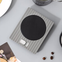 Coffee Mug Warmer with Dual Temperature Modes and Waterproof Glass Surface for Office Desk (Grey)