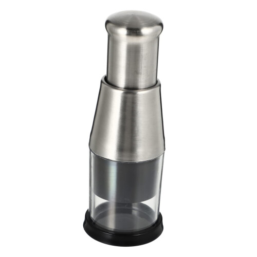 Garlic Press Crusher Mincer with Durable Build for Efficient Kitchen Prep Handheld Easy Clean Black