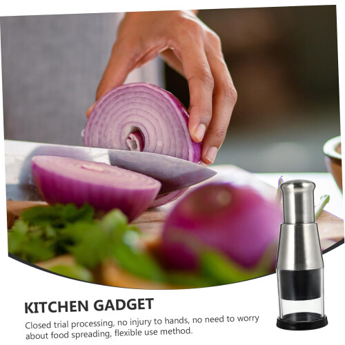Garlic Press Crusher Mincer with Durable Build for Efficient Kitchen Prep Handheld Easy Clean Black 1